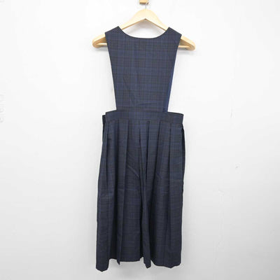 【中古】福岡県 松崎中学校 女子制服 2点 (シャツ・ジャンパースカート) sf050423