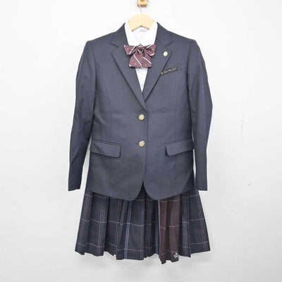 【中古】大阪府 布施北高等学校 女子制服 5点 (ブレザー・シャツ・スカート) sf050442