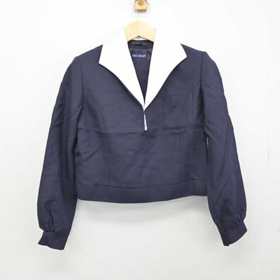 【中古】愛知県 豊橋東高等学校 女子制服 3点 (セーラー服・スカート) sf050452