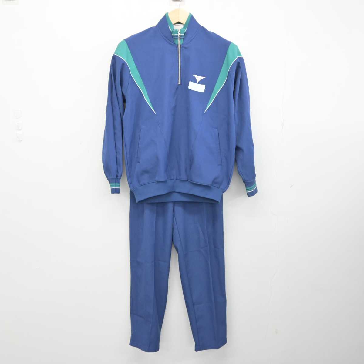 【中古】愛知県 二川中学校 女子制服 2点 (ジャージ 上・ジャージ 下) sf050454