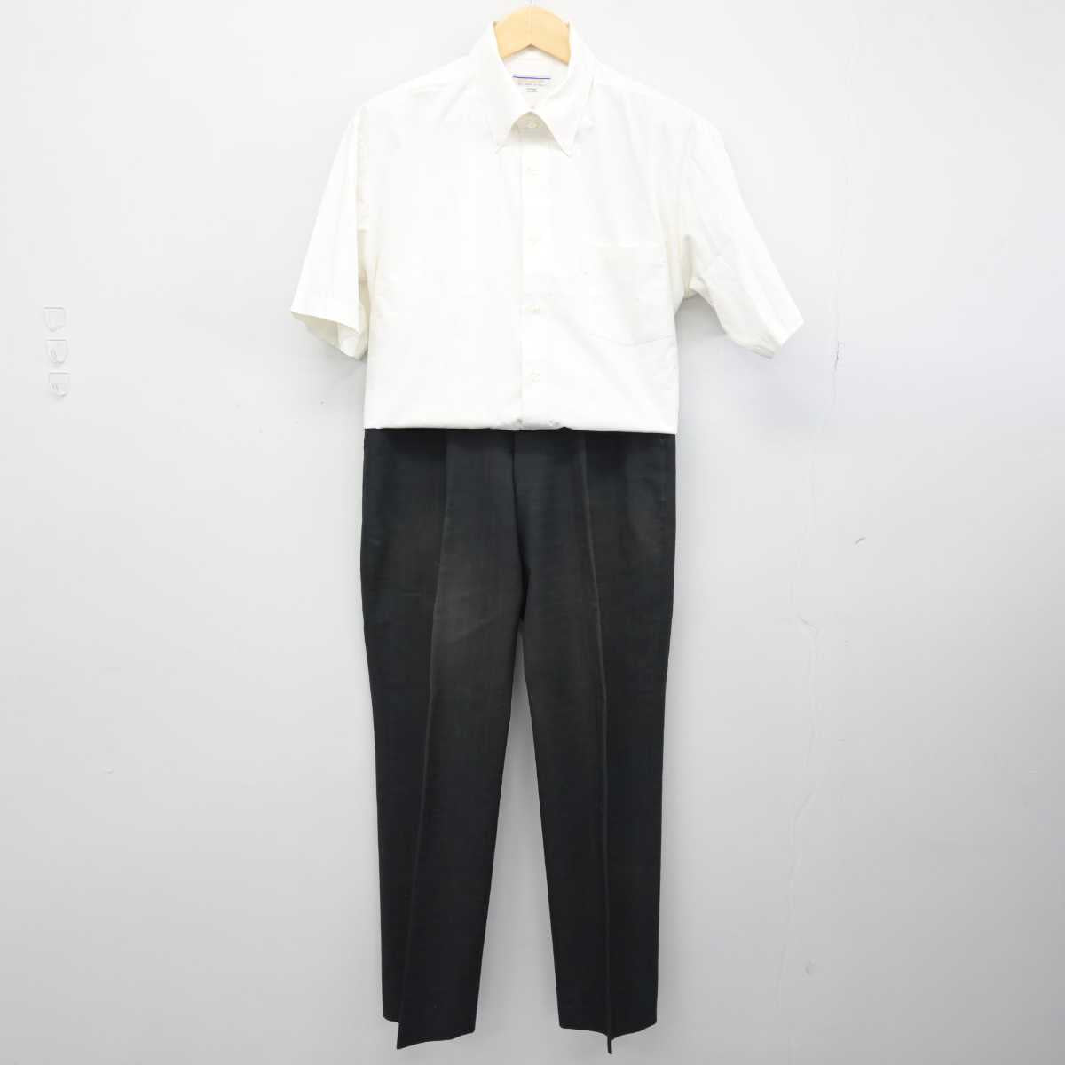 【中古】埼玉県 栄東高等学校 男子制服 2点 (シャツ・ズボン) sf050458