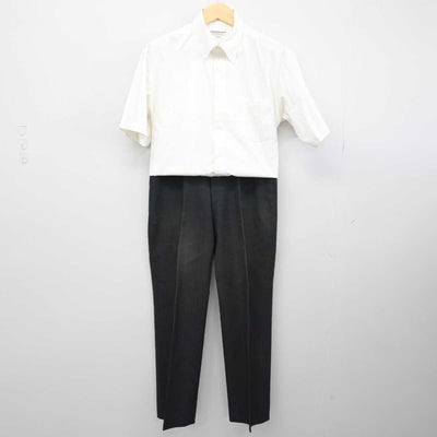 【中古】埼玉県 栄東高等学校 男子制服 2点 (シャツ・ズボン) sf050458