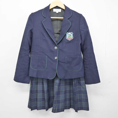 【中古】東京都 國學院高等学校 女子制服 3点 (ブレザー・ニット・スカート) sf050461