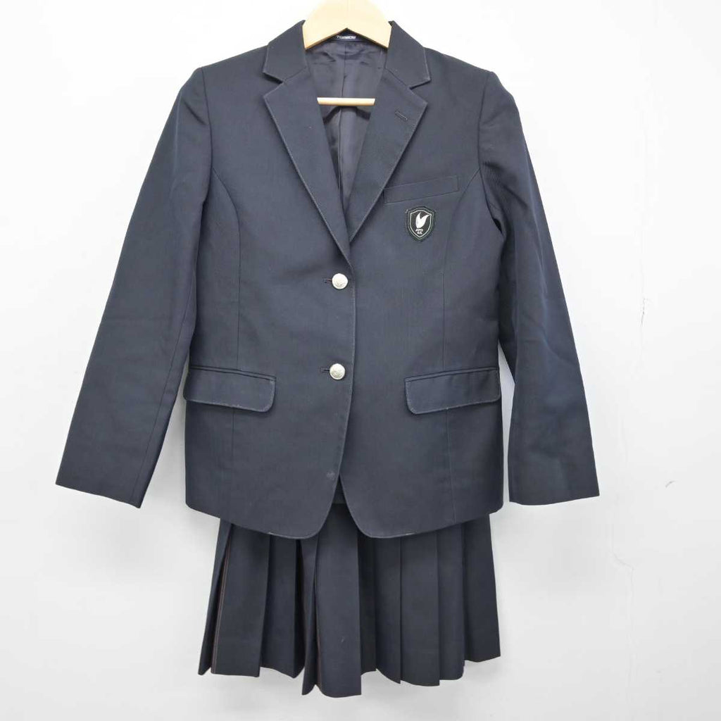 室外機福岡県 福岡常葉高等学校 女子制服 3点（セーラー服・スカート）sf003163 学生服