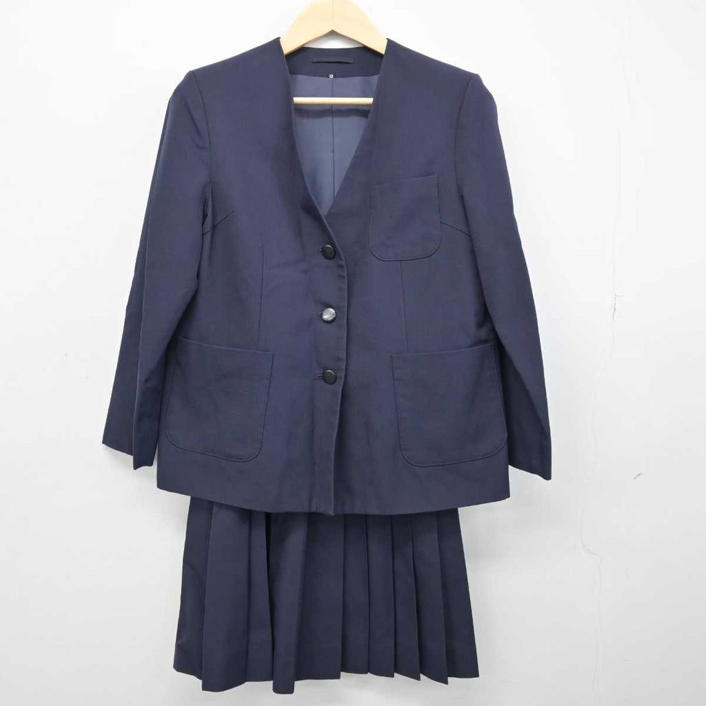 中古】栃木県 佐野市立北中学校 女子制服 2点 (ブレザー 中古】栃木県 佐野市立北中学校 女子制服 2点 (ブレザー