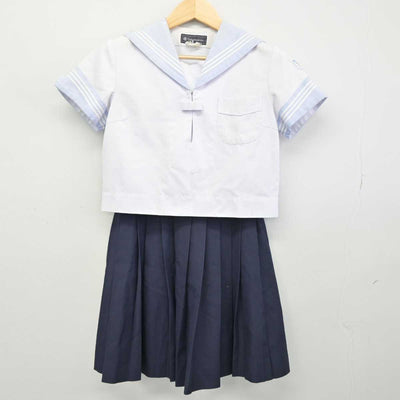 【中古】神奈川県 横浜隼人高等学校 女子制服 3点 (セーラー服・スカート) sf050474