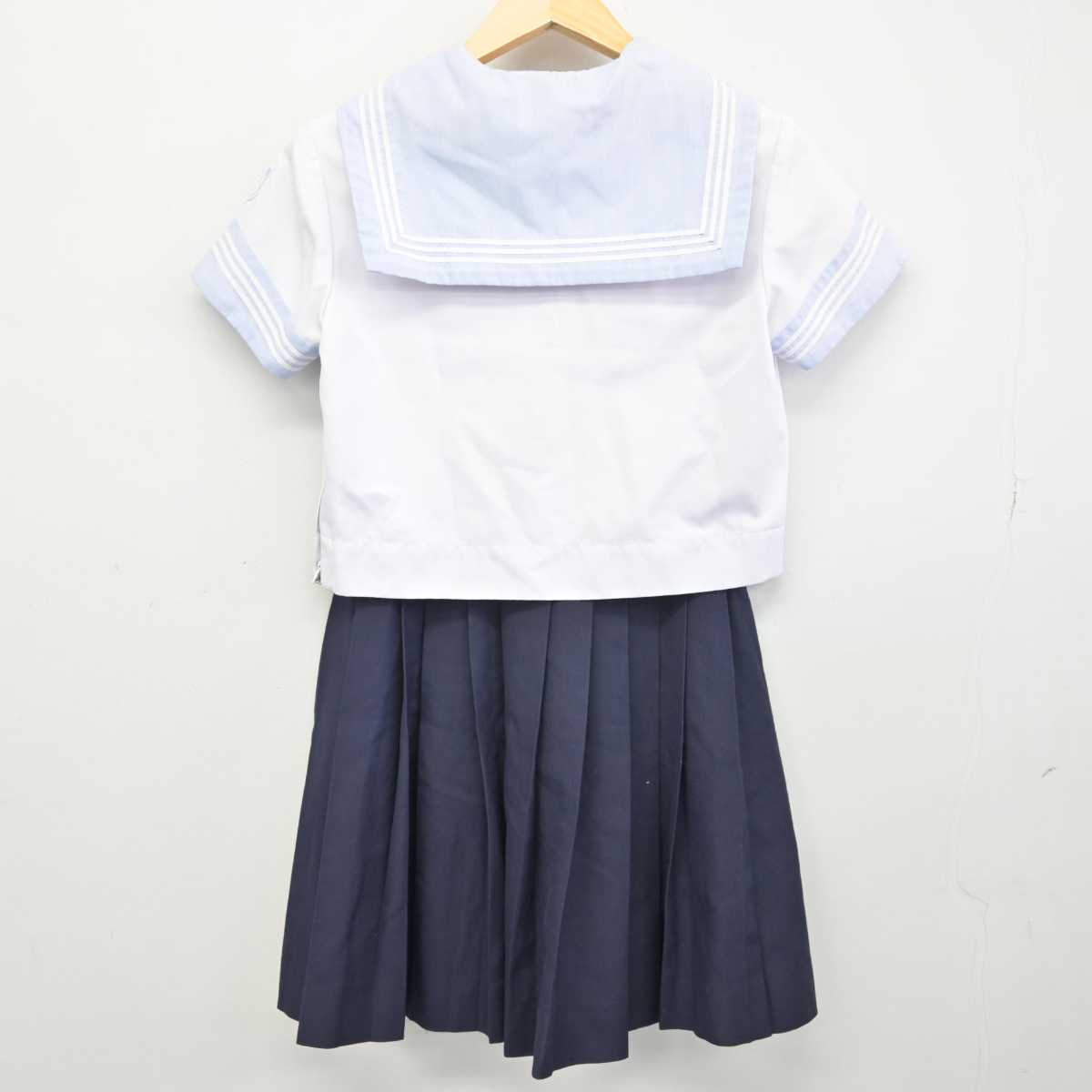 【中古】神奈川県 横浜隼人高等学校 女子制服 3点 (セーラー服・スカート) sf050474