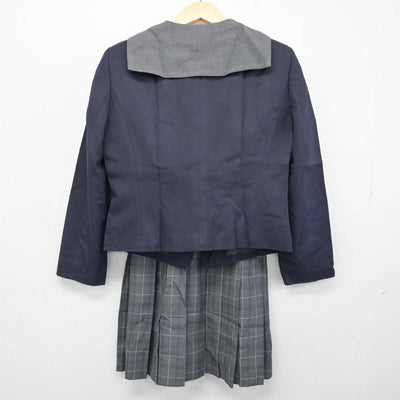 【中古】山口県 慶進中学校 女子制服 4点 (ブレザー・セーラー服・スカート) sf050479