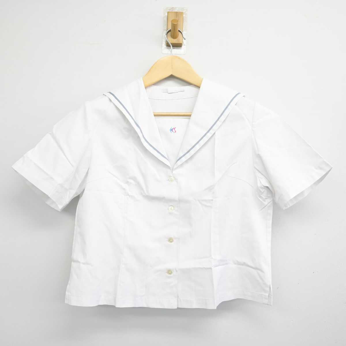 【中古】山口県 慶進中学校 女子制服 2点 (セーラー服・スカート) sf050481