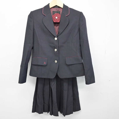 【中古】大阪府 梅花高等学校 女子制服 4点 (ブレザー・ニット・スカート) sf050485