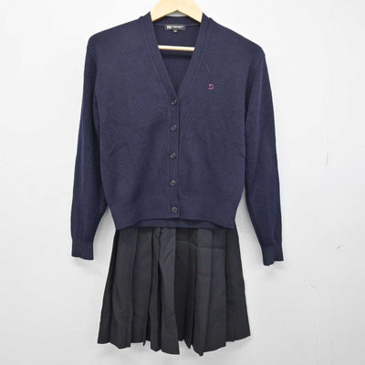 【中古】大阪府 梅花高等学校 女子制服 4点 (ブレザー・ニット・スカート) sf050485