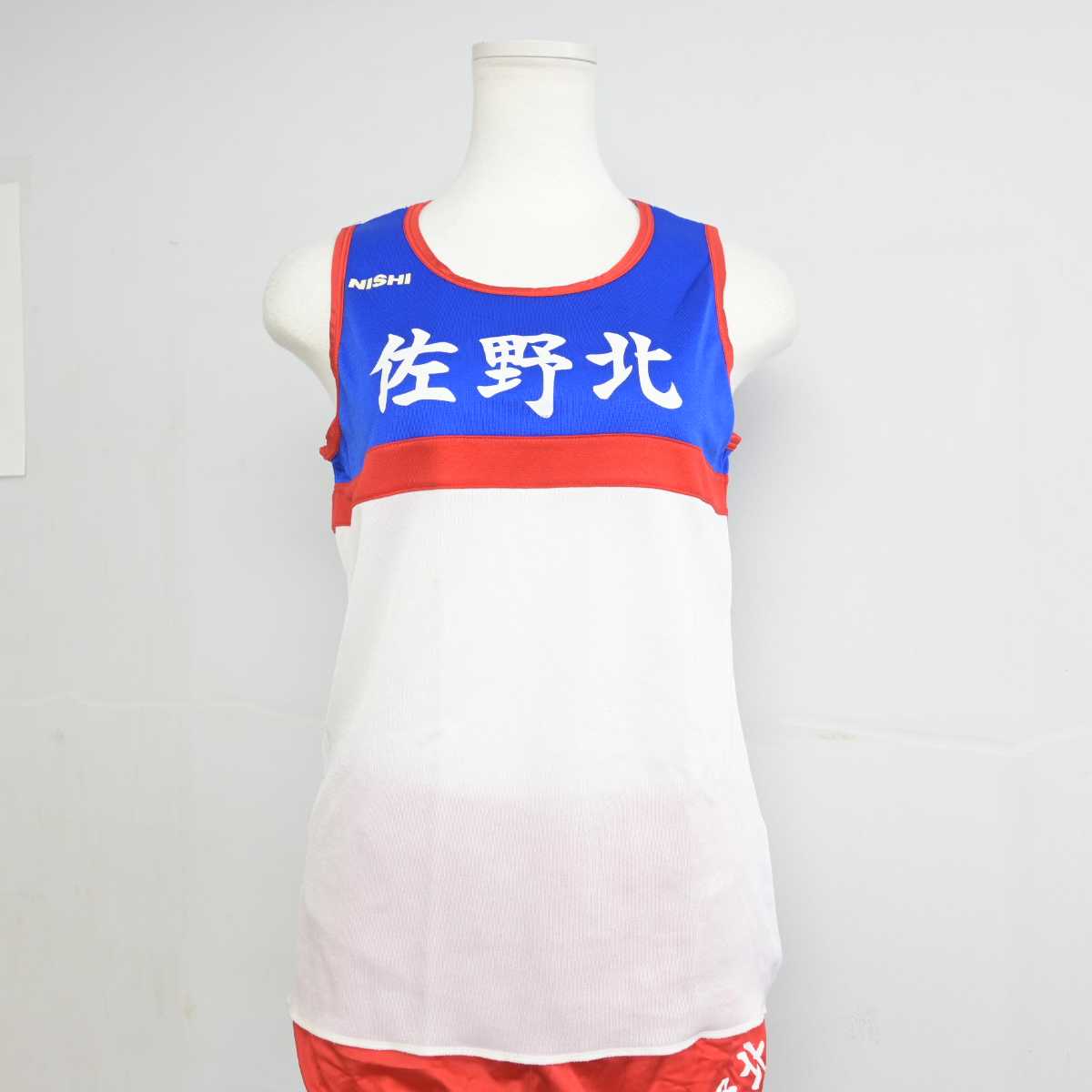 【中古】栃木県 佐野市立北中学校/陸上部ユニフォーム 女子制服 2点 (部活ユニフォーム 上・部活ユニフォーム 下) sf050498