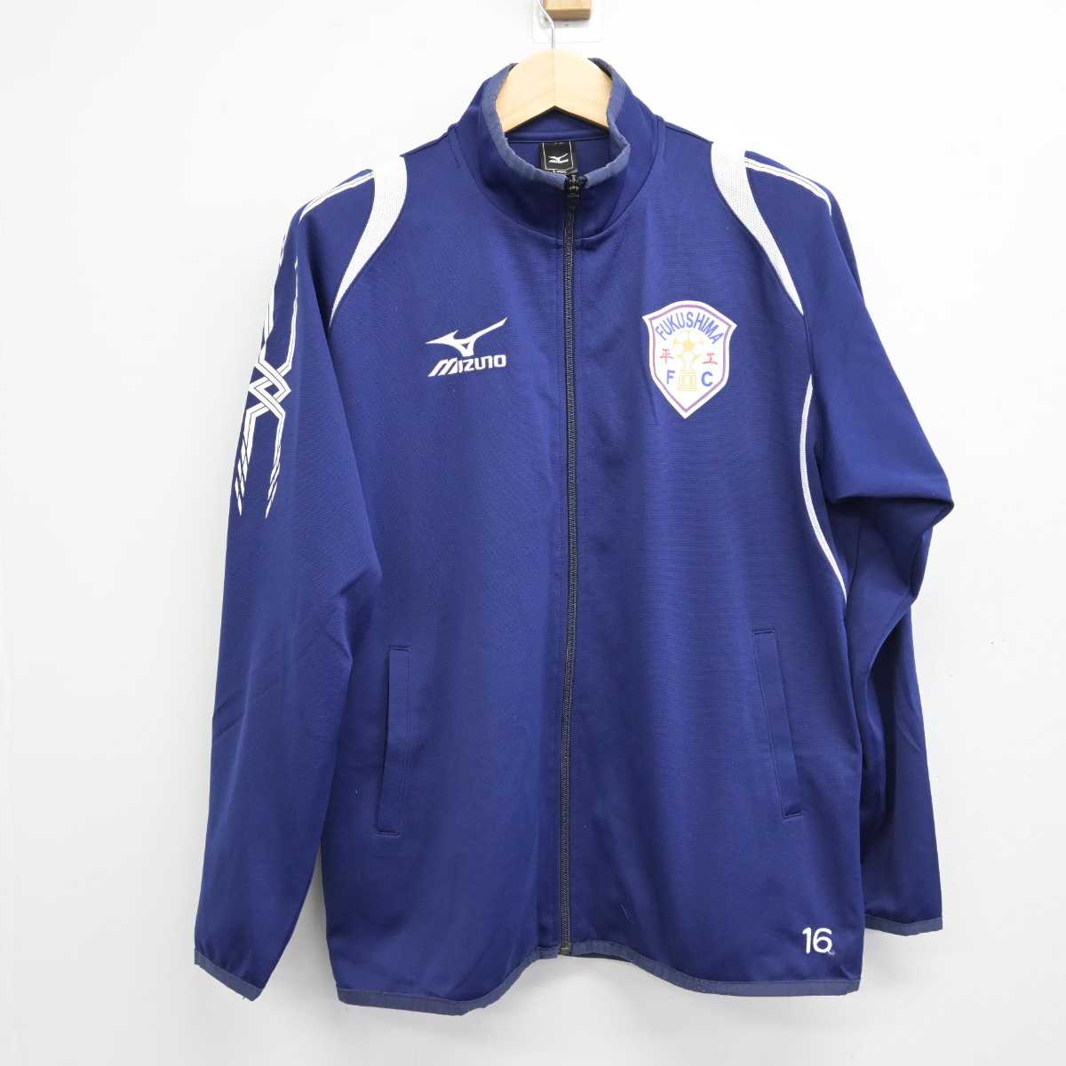 【中古】福島県 平工業高等学校/サッカー部ユニフォーム 男子制服 2点 (ジャージ 上・ジャージ 下) sf050512