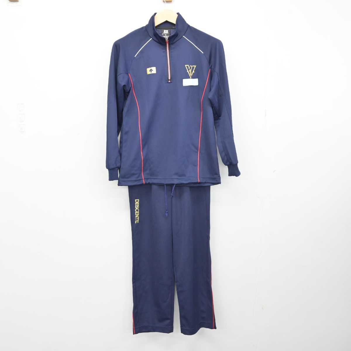 【中古】福島県 磐城第一高等学校 女子制服 2点 (ジャージ 上・ジャージ 下) sf050516