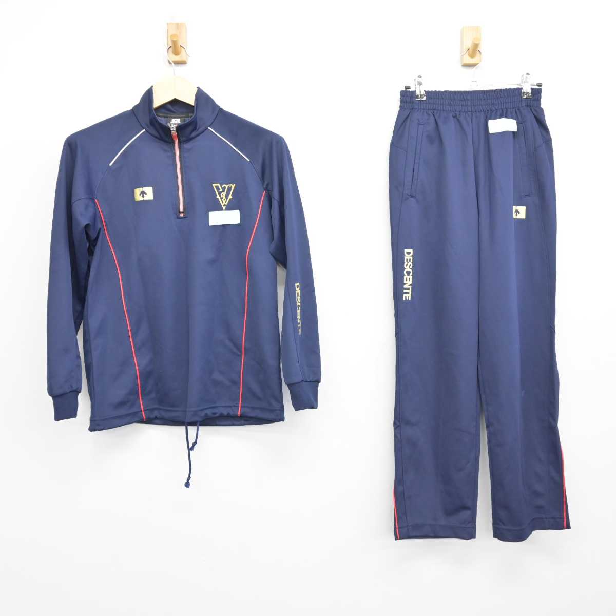 【中古】福島県 磐城第一高等学校 女子制服 2点 (ジャージ 上・ジャージ 下) sf050516