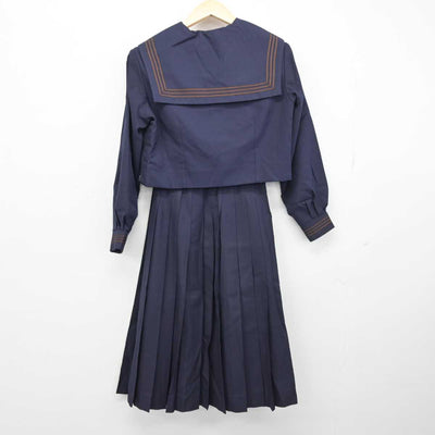 【中古】福島県 平第一中学校 女子制服 2点 (セーラー服・スカート) sf050518