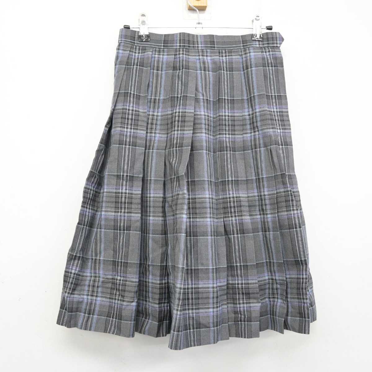 【中古】埼玉県 叡明高等学校 女子制服 1点 (スカート) sf050528