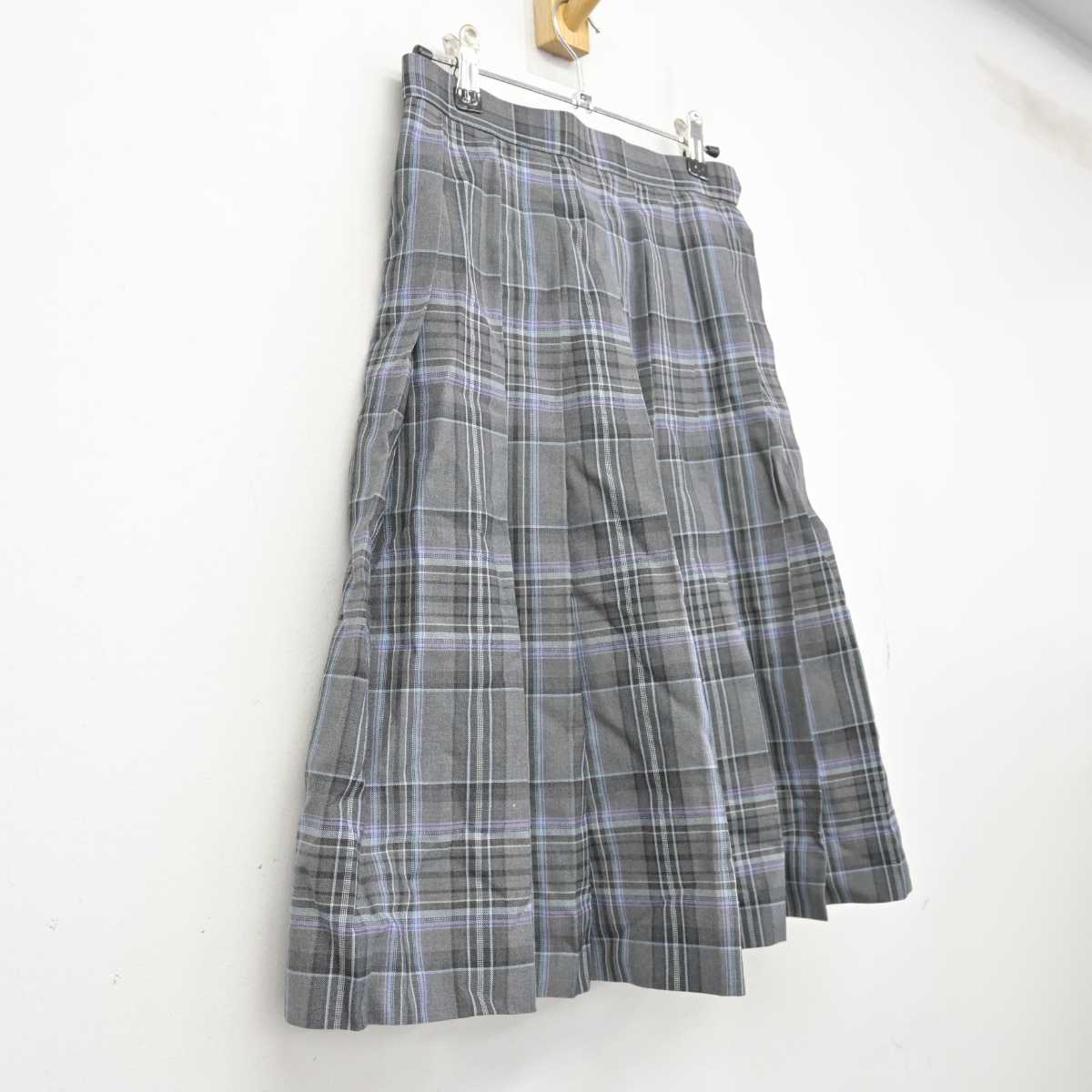 【中古】埼玉県 叡明高等学校 女子制服 1点 (スカート) sf050528