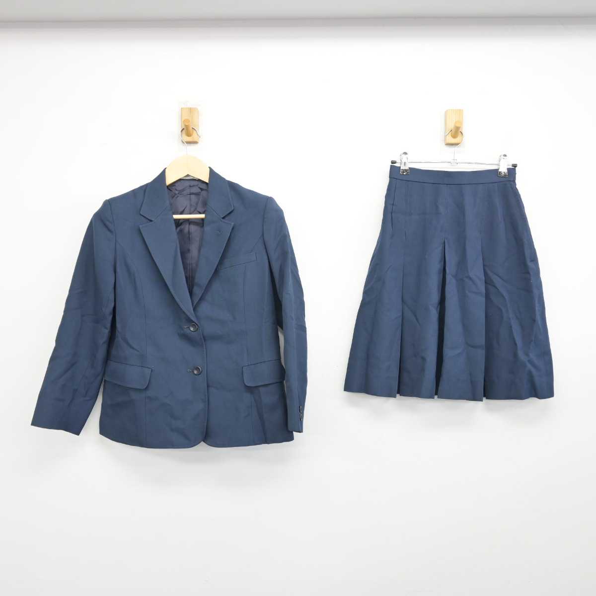 【中古】埼玉県 宮代高等学校(旧制服) 女子制服 2点 (ブレザー・スカート) sf050538