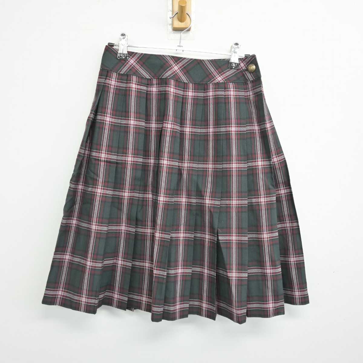 【中古】埼玉県 昌平高等学校 女子制服 2点 (スカート・スカート) sf050541