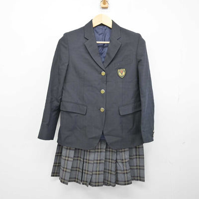 【中古】埼玉県 栄東高等学校 女子制服 3点 (ブレザー・スカート・スカート) sf050554