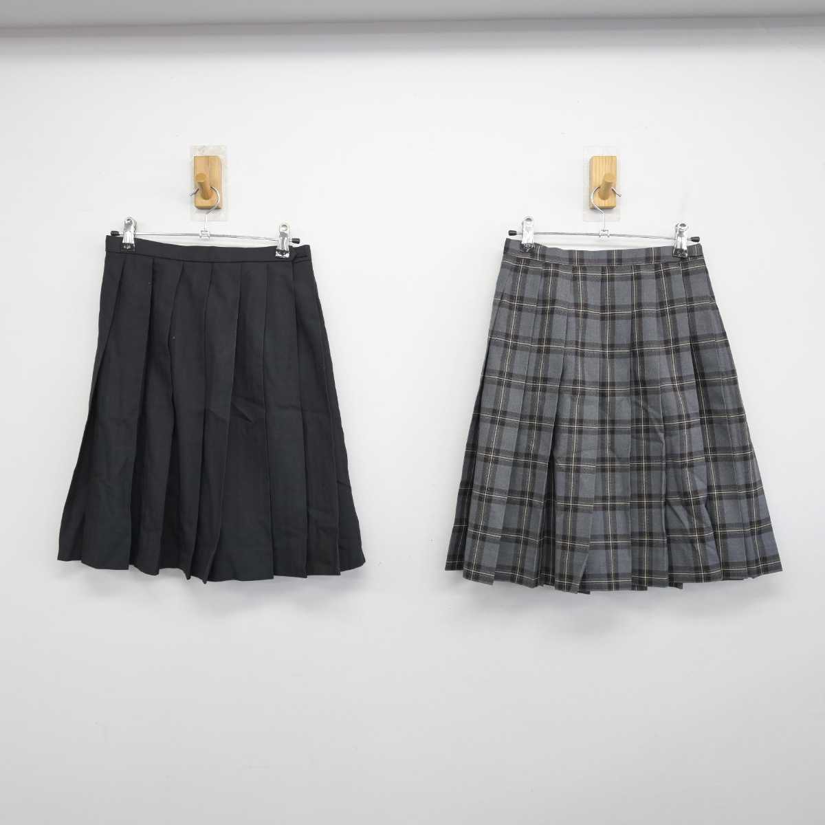 【中古】埼玉県 栄東高等学校 女子制服 3点 (ブレザー・スカート・スカート) sf050554