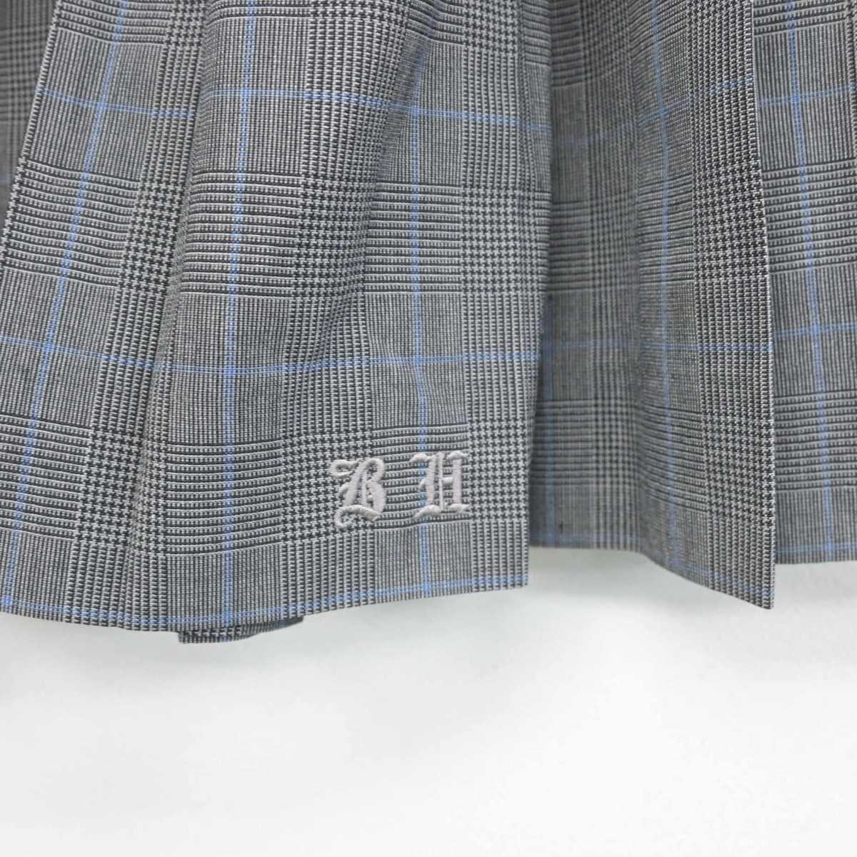 【中古】埼玉県 武南高等学校 女子制服 2点 (ベスト・スカート) sf050570