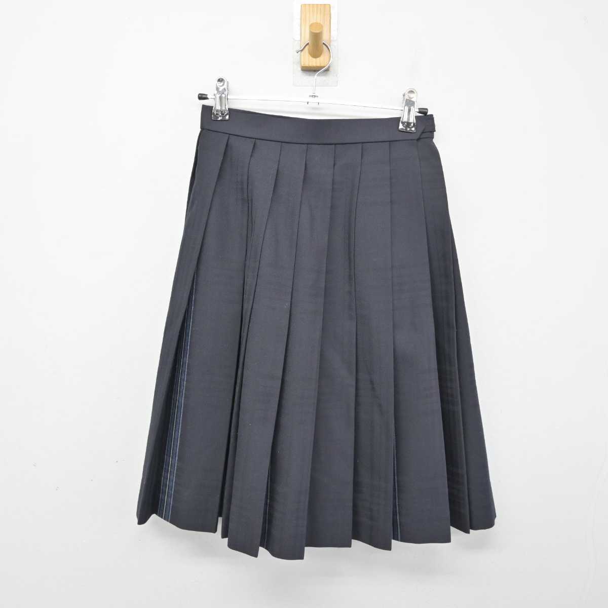 【中古】埼玉県 川口市立高等学校 女子制服 4点 (ブレザー・ニット・スカート) sf050572