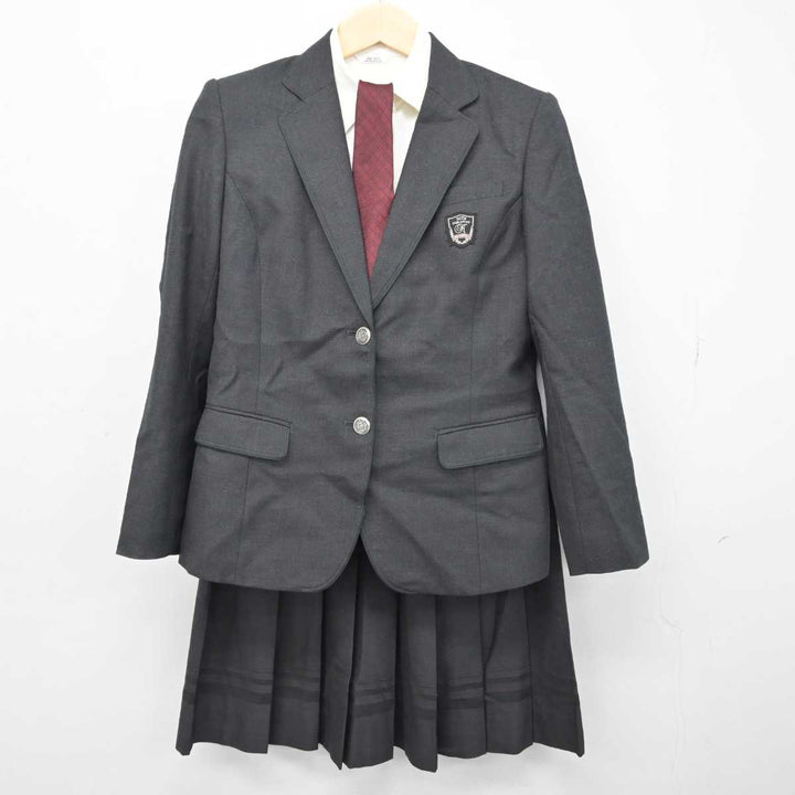 【中古】広島県 広島工業大学高等学校 女子制服 5点 (ブレザー・シャツ・スカート) sf050604 | 中古制服通販パレイド