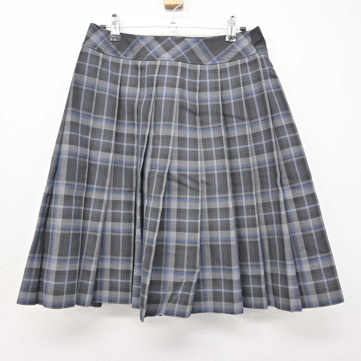 【中古】北海道 北海道岩見沢農業高等学校 女子制服 5点 (ブレザー・ニットベスト・スカート) sf050610