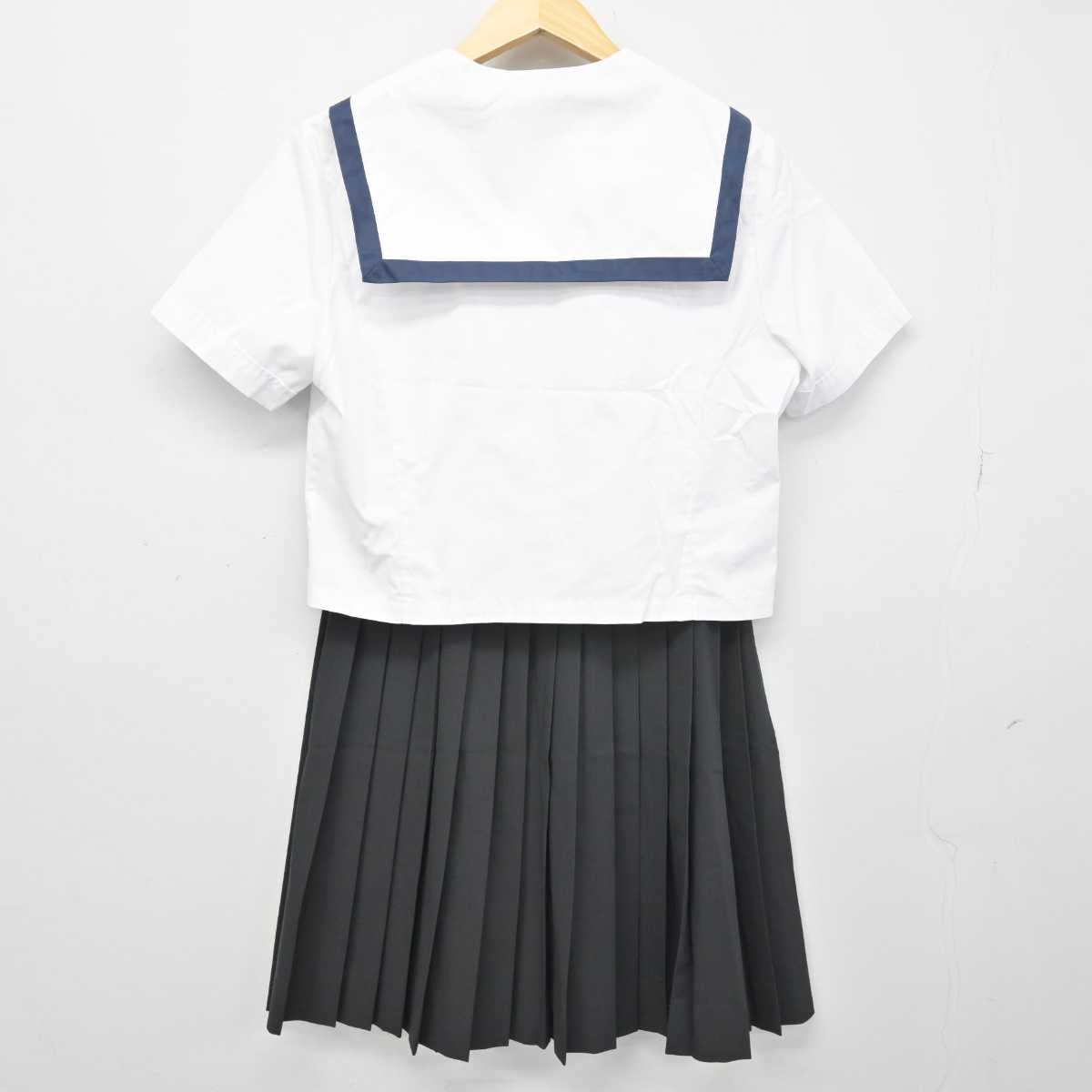 【中古】和歌山県 田辺高等学校 女子制服 4点 (セーラー服・スカート) sf050615