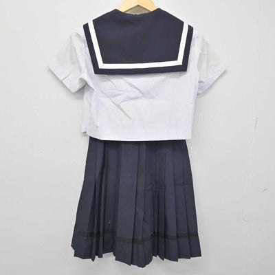 【中古】愛知県 明和高等学校 女子制服 4点 (セーラー服・スカート) sf050622