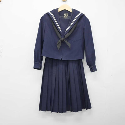 【中古】愛知県 城東中学校 女子制服 4点 (セーラー服・スカート・スカート) sf050624