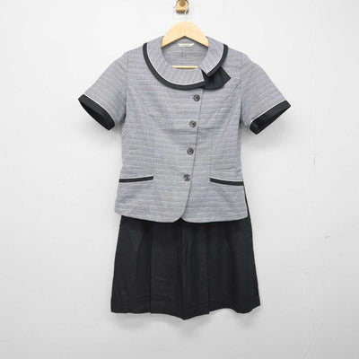 【中古】 事務服 女子制服 2点 (シャツ・スカート) sf050627