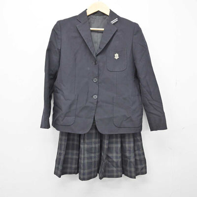 【中古】愛媛県 愛光高等学校 女子制服 2点 (ブレザー・スカート) sf050654