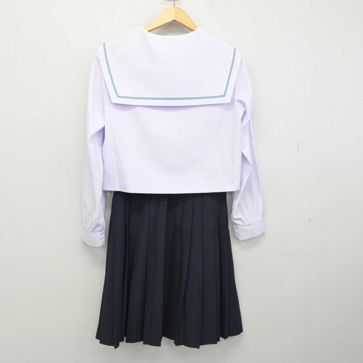 【中古】愛知県 知立高等学校 女子制服 2点 (セーラー服・スカート) sf050667