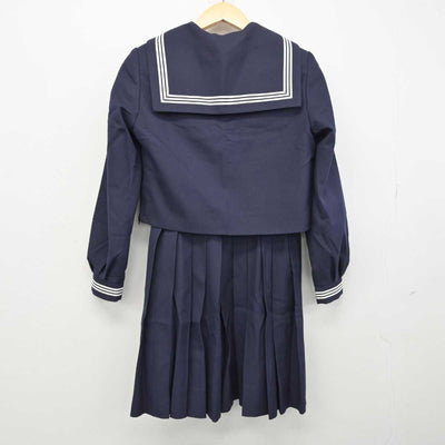 【中古】茨城県 水戸第三高等学校 女子制服 4点 (セーラー服・ジャンパースカート) sf050676