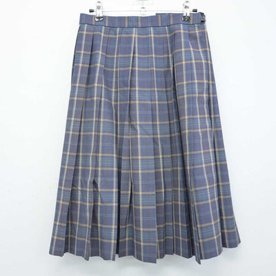 【中古】佐賀県 高志館高等学校 女子制服 2点 (シャツ・スカート) sf050681