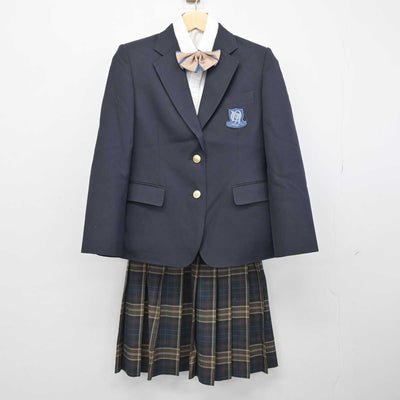 【中古】千葉県 松戸高等学校 女子制服 4点 (ブレザー・シャツ・スカート) sf050685