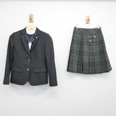 【中古】広島県 呉工業高等専門学校 女子制服 4点 (ブレザー・シャツ・スカート) sf050694