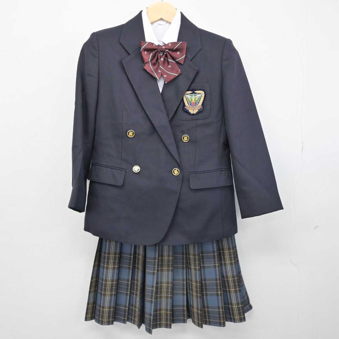 【中古】大阪府 岸和田市立産業高等学校 女子制服 5点 (ブレザー・シャツ・スカート) sf050713 | 中古制服通販パレイド