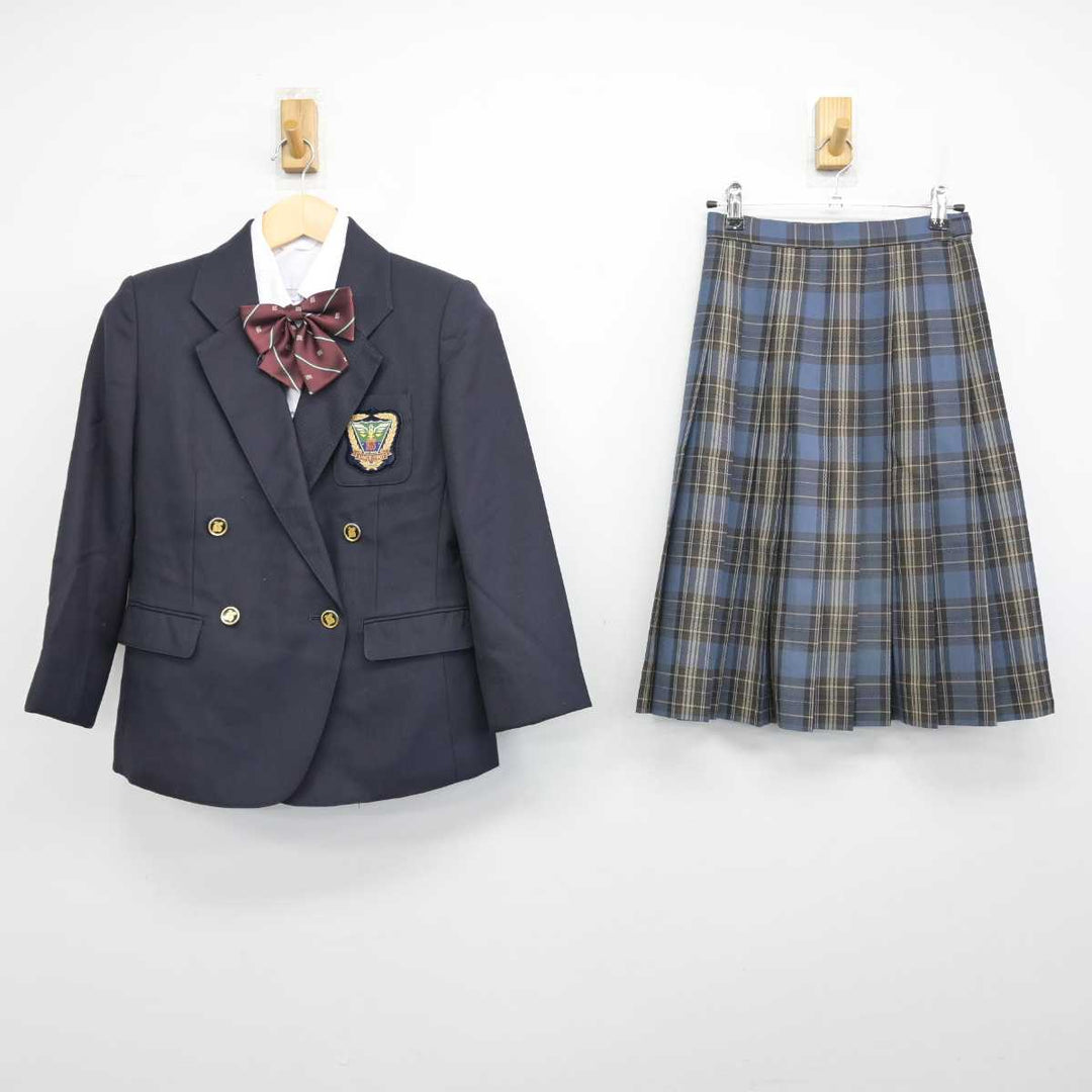 【中古】大阪府 岸和田市立産業高等学校 女子制服 5点 (ブレザー・シャツ・スカート) sf050713 | 中古制服通販パレイド