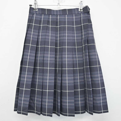 【中古】香川県 高松中央高等学校 女子制服 4点 (ニットベスト・シャツ・スカート) sf050723