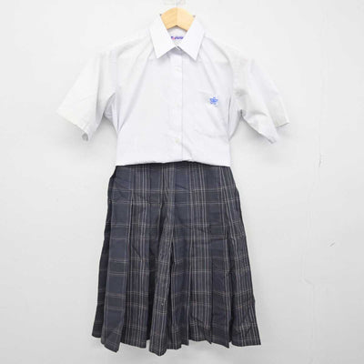 【中古】東京都 足立区立第七中学校 女子制服 2点 (シャツ・スカート) sf050740