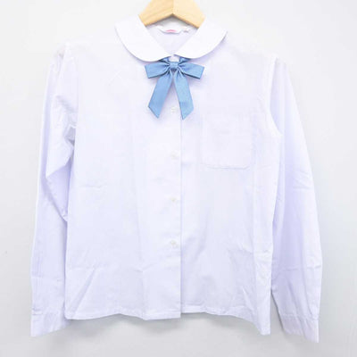 【中古】秋田県 秋田西高等学校 女子制服 5点 (ブレザー・ニット・シャツ) sf050744