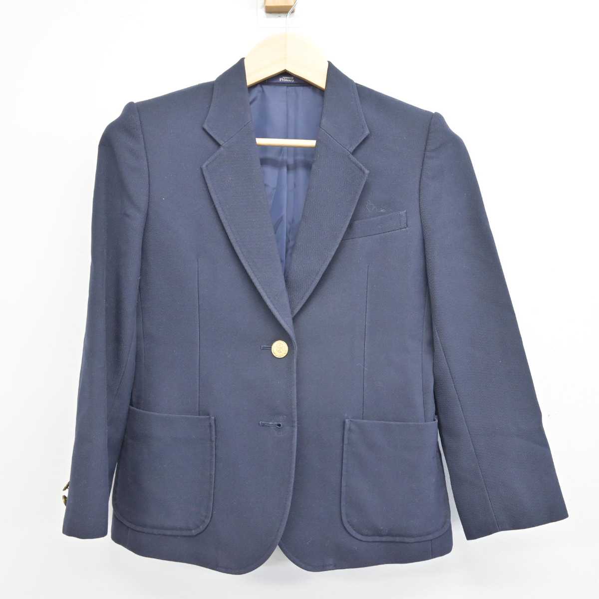 【中古】秋田県 秋田市立桜中学校 女子制服 3点 (ブレザー・スカート・スカート) sf050746