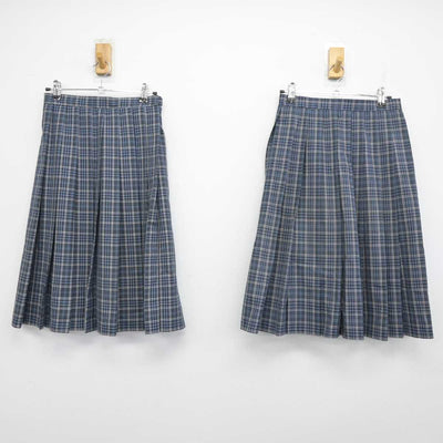 【中古】秋田県 秋田市立桜中学校 女子制服 3点 (ブレザー・スカート・スカート) sf050746