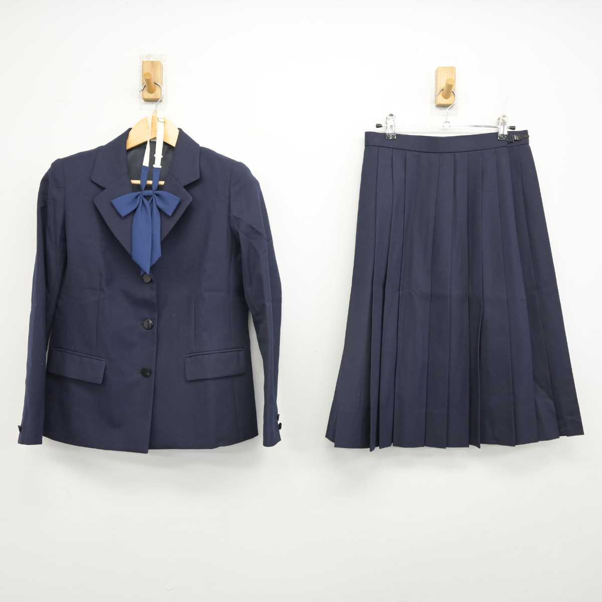 【中古】大阪府 今宮高等学校 女子制服 3点 (ブレザー・スカート) sf050747