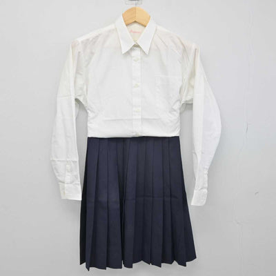 【中古】大阪府 今宮高等学校 女子制服 2点 (シャツ・スカート) sf050748