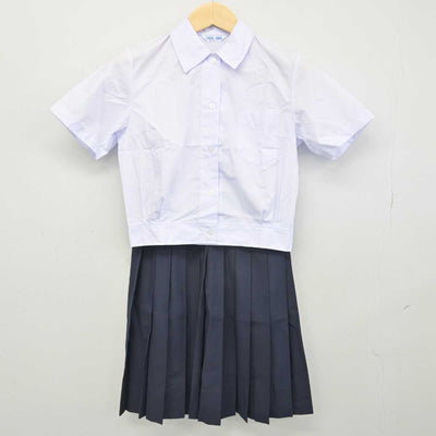 【中古】大阪府 貝塚市立第一中学校 女子制服 3点 (シャツ・シャツ・スカート) sf050750